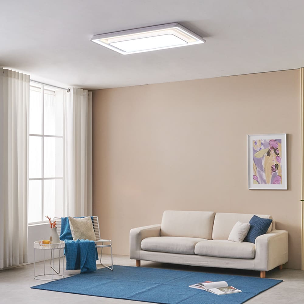 LED 레이벤 거실등 200W(삼성LED/주광색+주백색/부분점등) led거실전등 led조명 led천장등