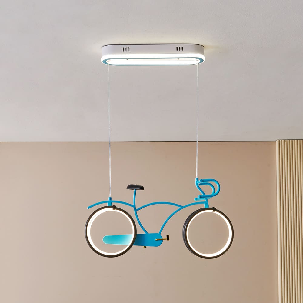 LED 꼬마 자전거 키즈조명 40W(상상력을 키워주는 디자인) 아이방조명 인테리어방등 led방등