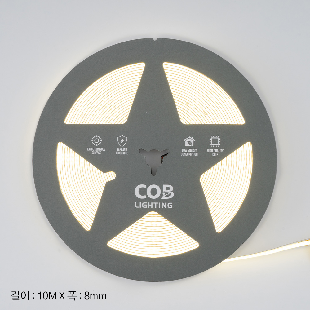 LED COB Ʈ Ʈ   10M 24Võ  /Ŀưڽ /