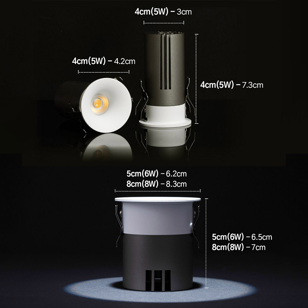 LED 42/62/83mm(1.5~3ġ) COB Ŀ ٿƮ(⺻)