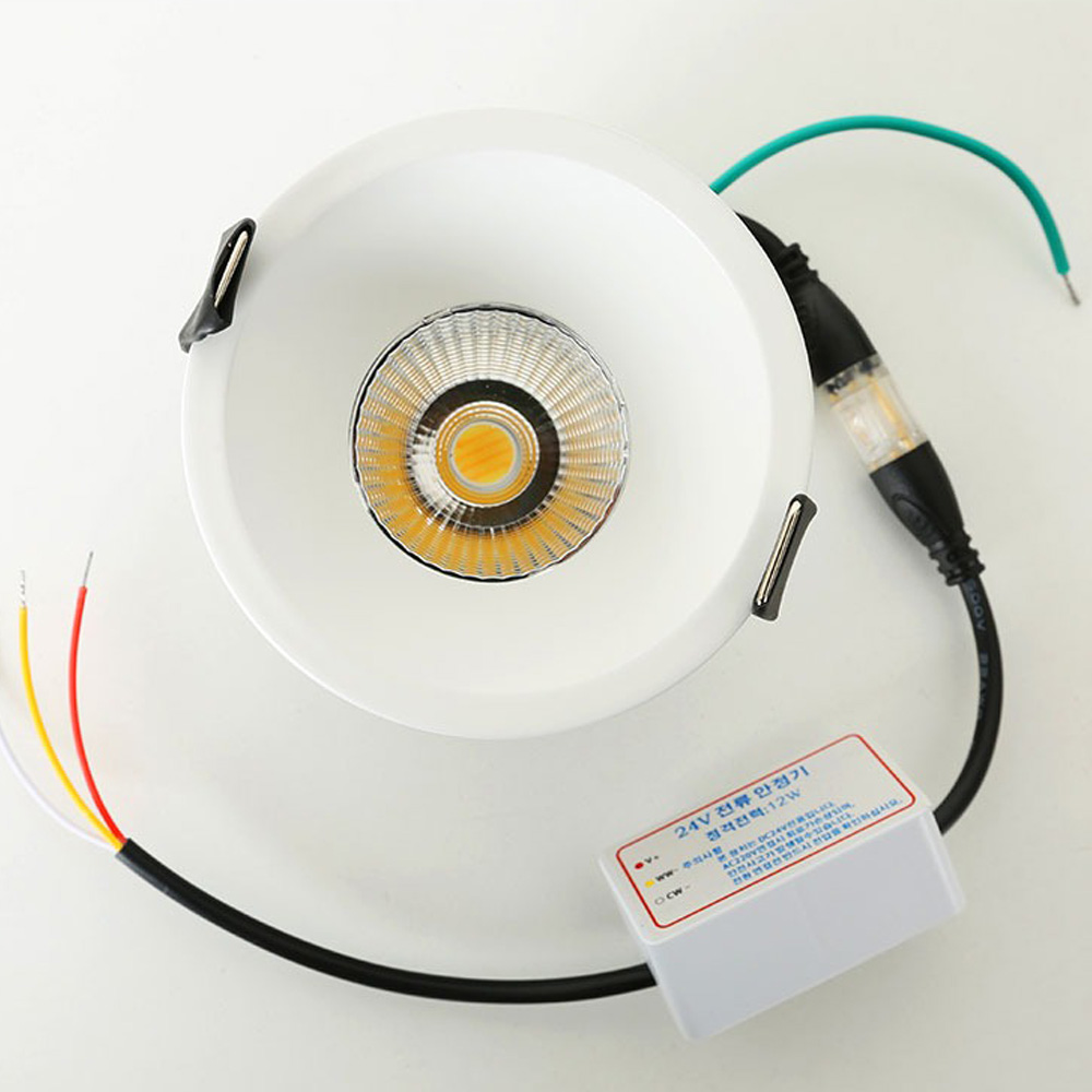 LED COB 24V  CCT ĳ ٿƮ8W/12W(2ġ/3ġ)